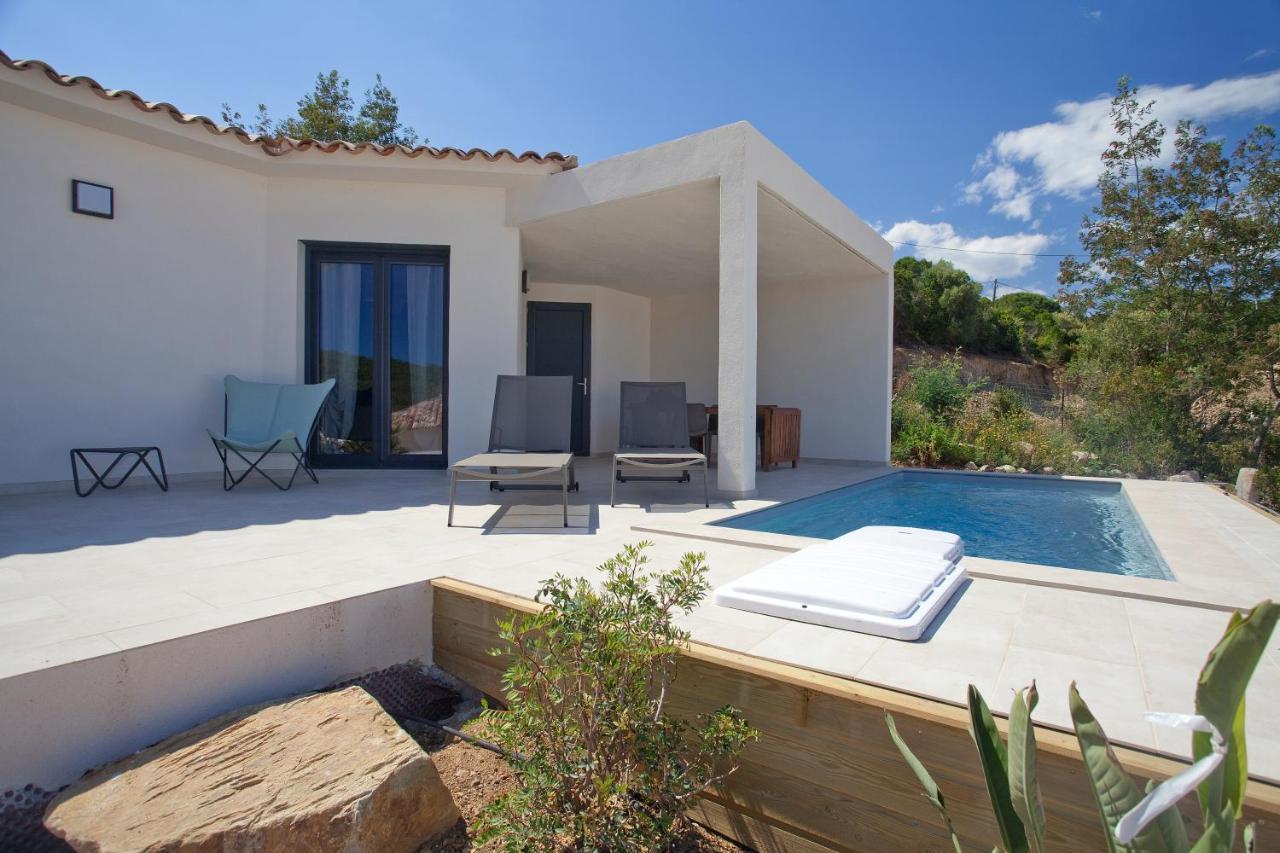 Les Villas de la Résidence U Veniqui Favone Esterno foto