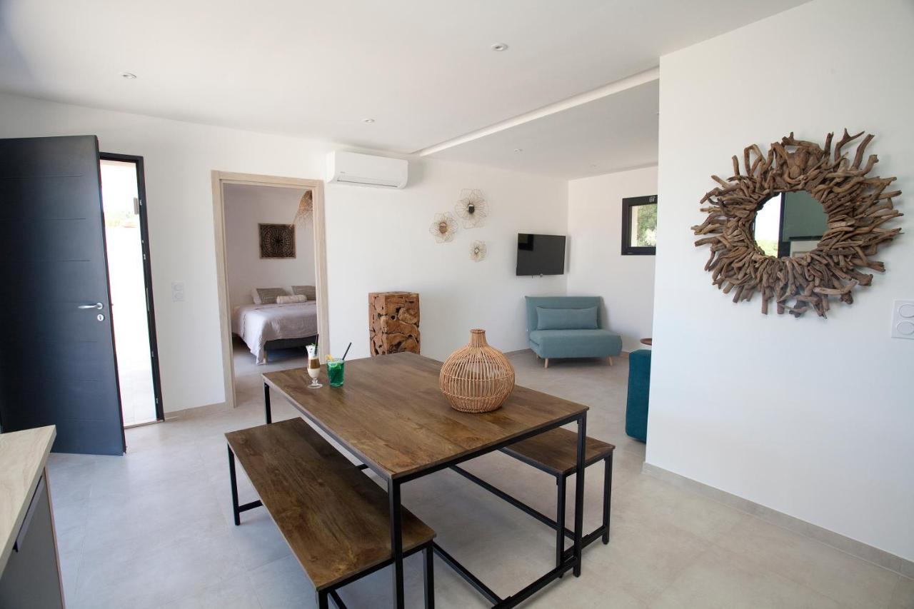 Les Villas de la Résidence U Veniqui Favone Esterno foto