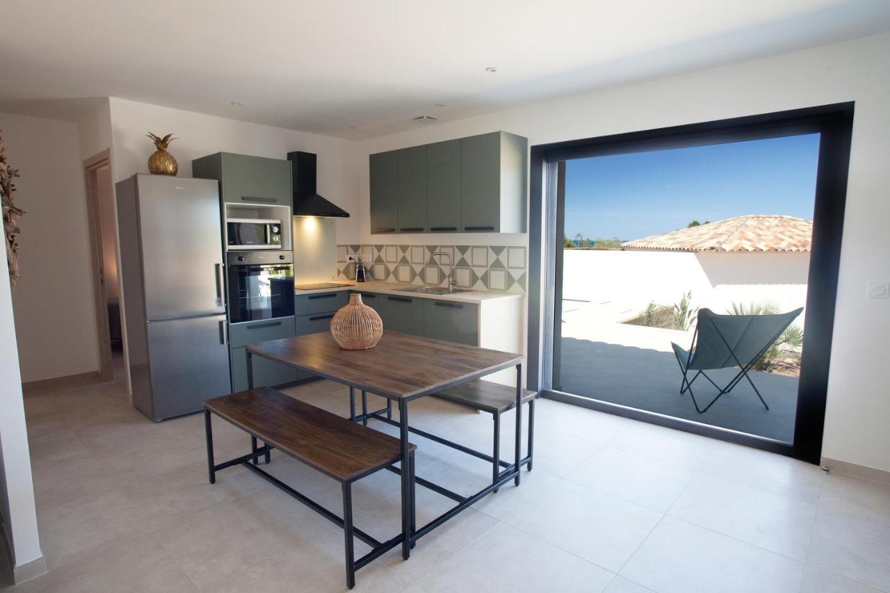 Les Villas de la Résidence U Veniqui Favone Esterno foto