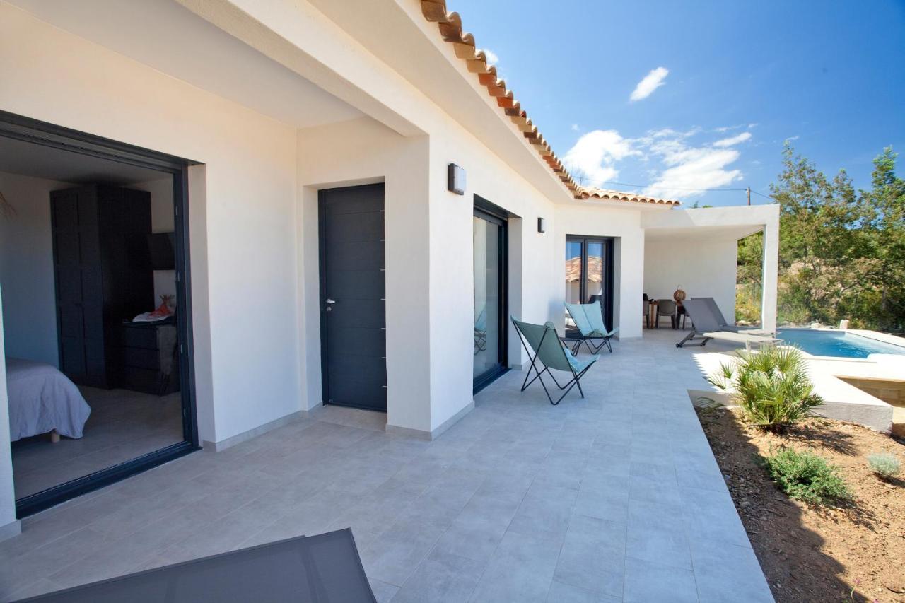 Les Villas de la Résidence U Veniqui Favone Esterno foto