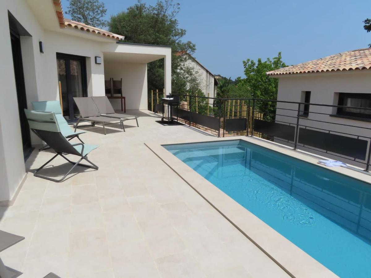 Les Villas de la Résidence U Veniqui Favone Esterno foto