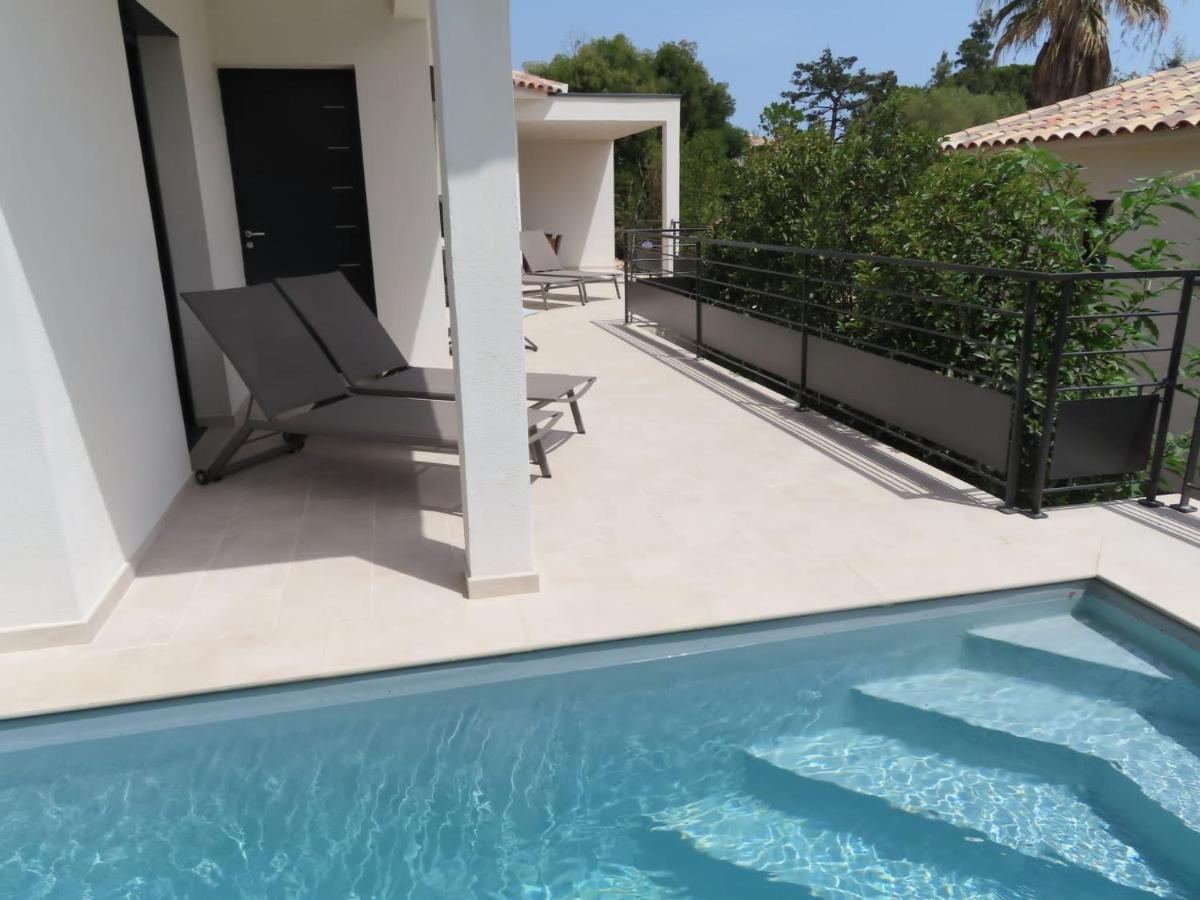 Les Villas de la Résidence U Veniqui Favone Esterno foto