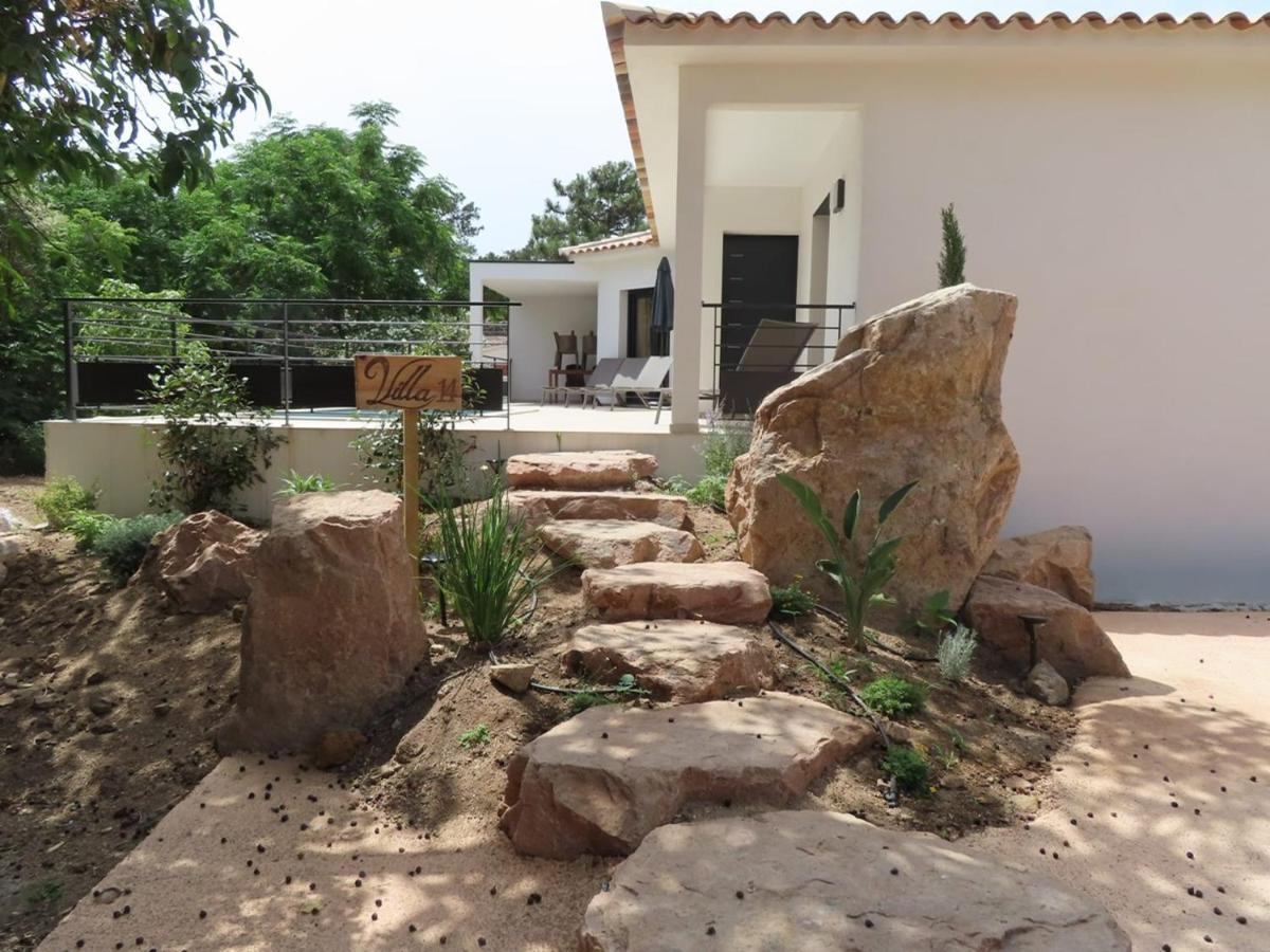 Les Villas de la Résidence U Veniqui Favone Esterno foto